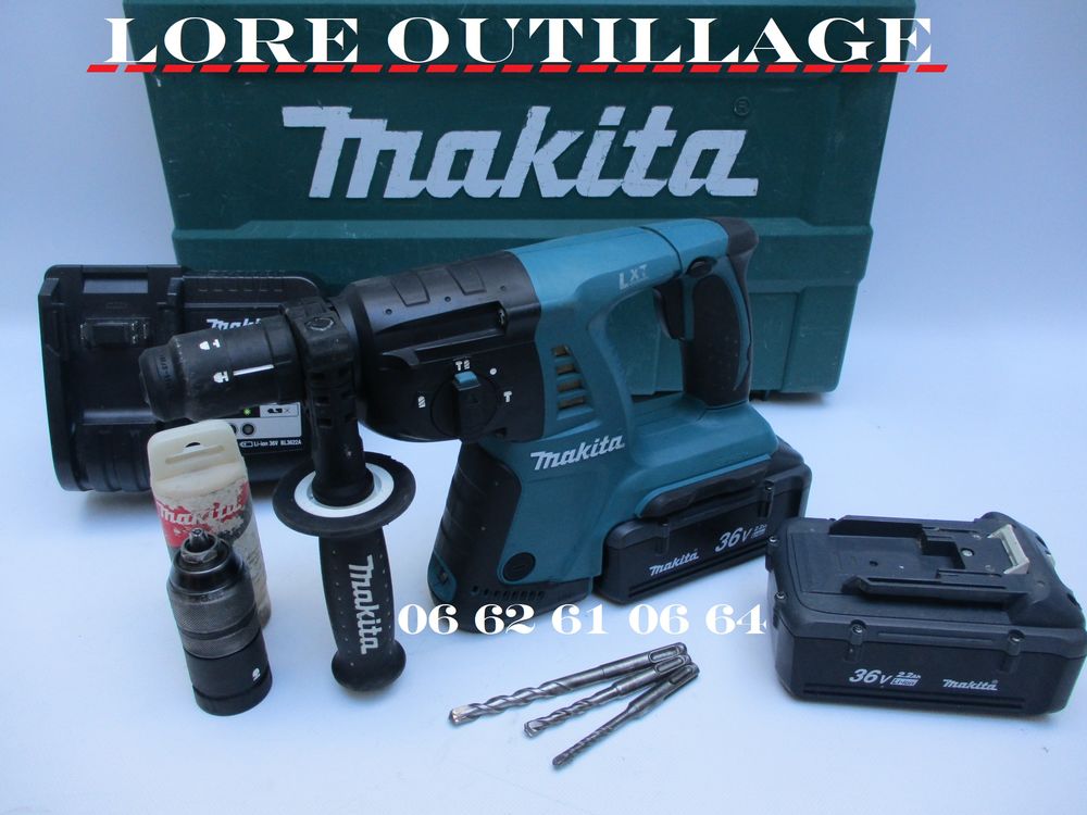 MAKITA BHR262T - Perforateur 36v Bricolage