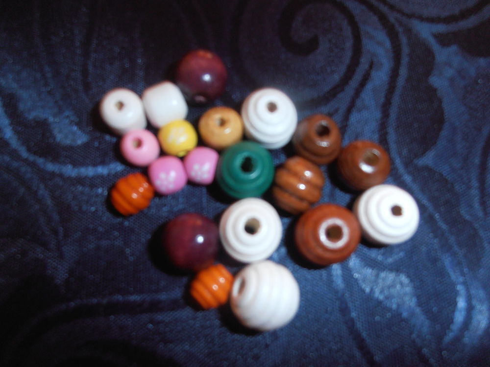 Perles en bois Jeux / jouets