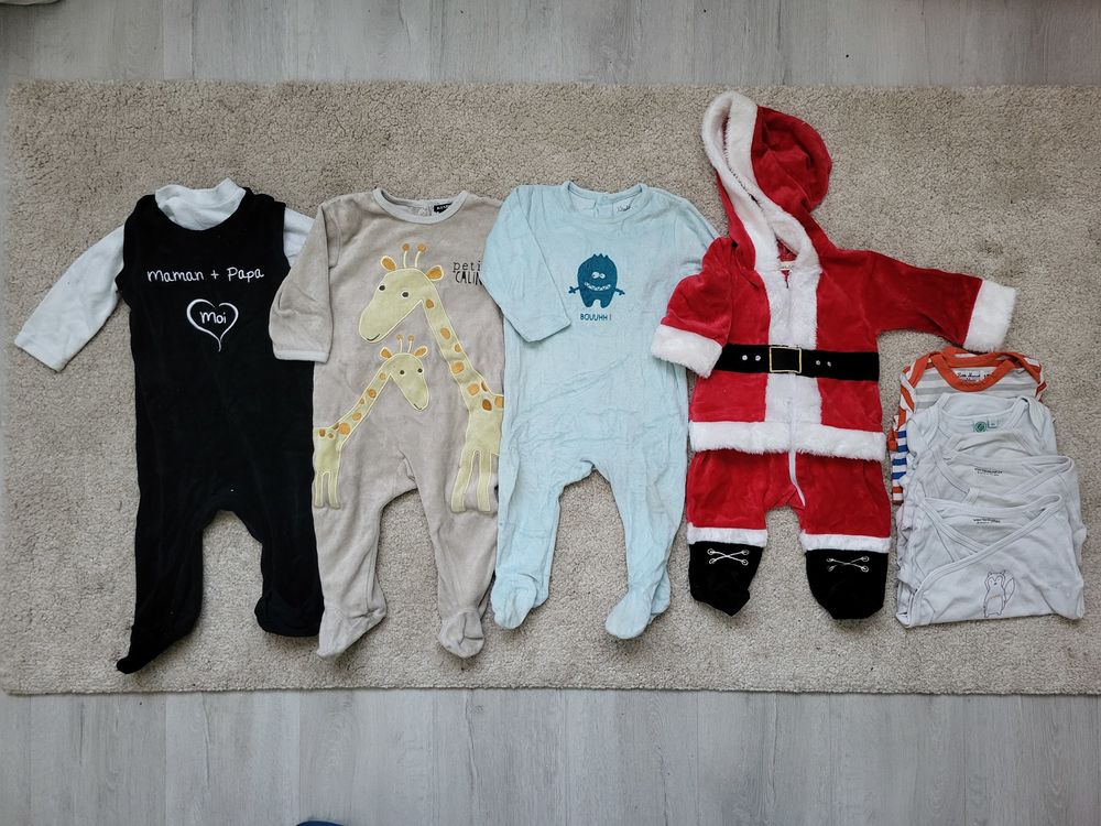 Lot v&ecirc;tements gar&ccedil;on 9 mois hiver - 28 pi&egrave;ces V�tements enfants