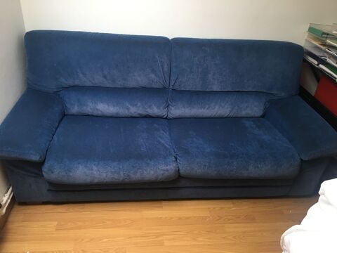 Canapé convertible et 2 fauteuils en velours 450 Savigny-le-Temple (77)