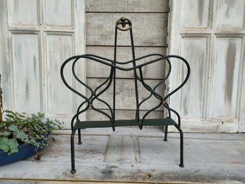 Ancien Porte-Revues Métal Laiton Design Années 50
59 Loches (37)