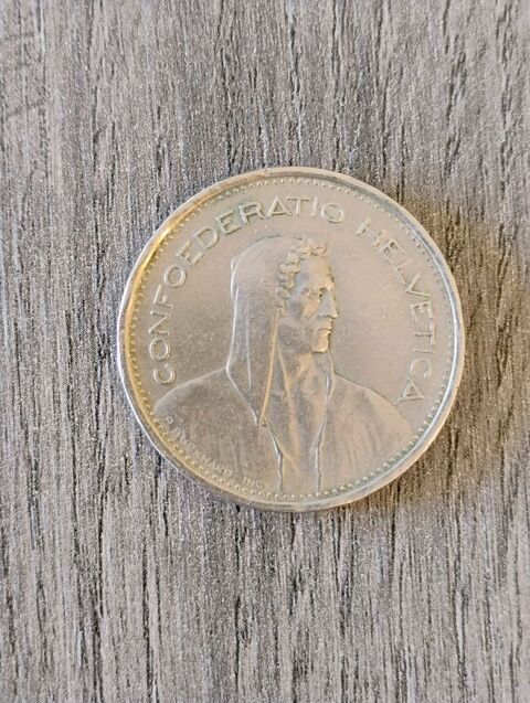 Pice de monnaie suisse 1 Charlieu (42)