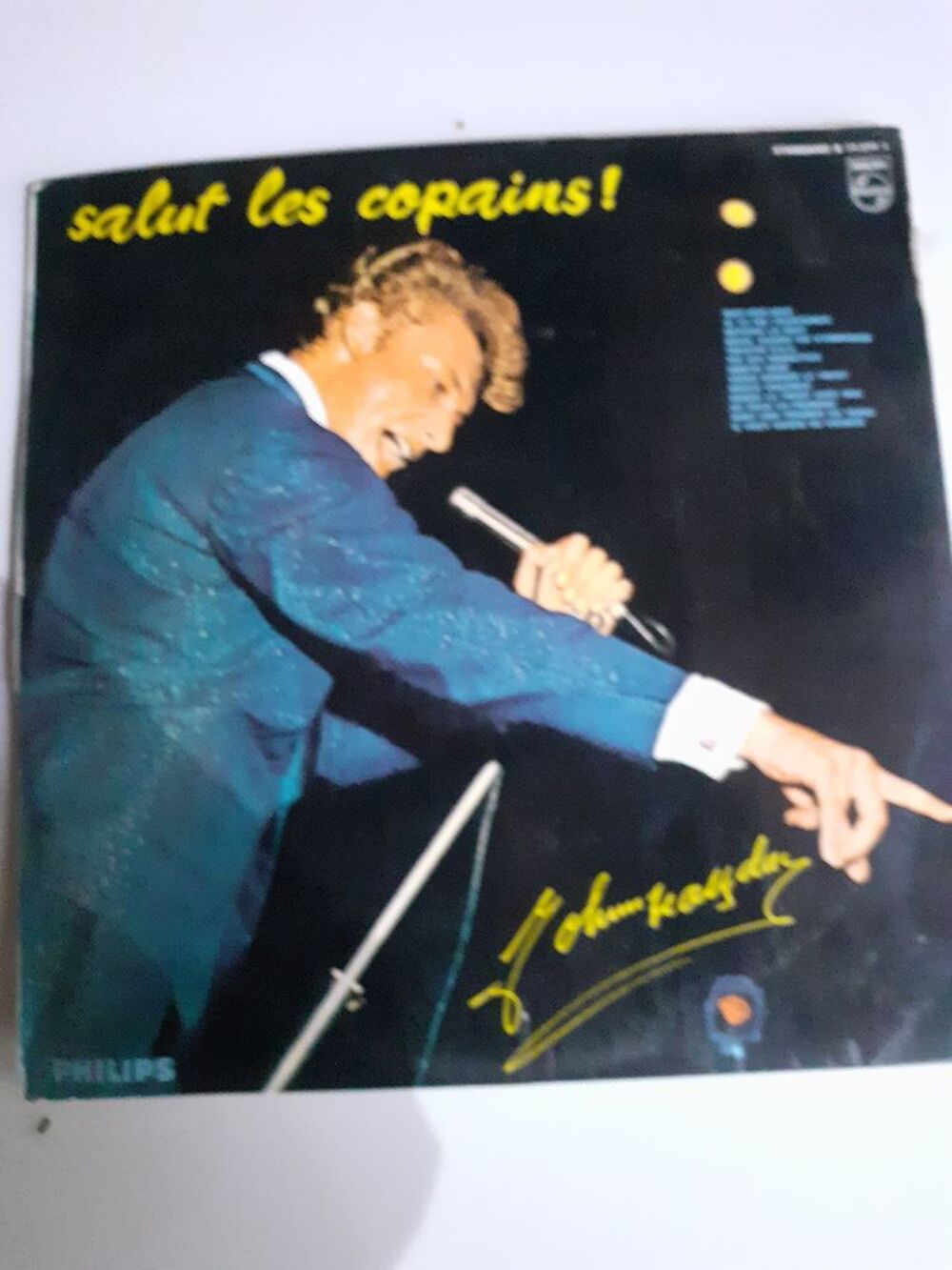 Disque vinyl 33 tours Johnny Hallyday CD et vinyles