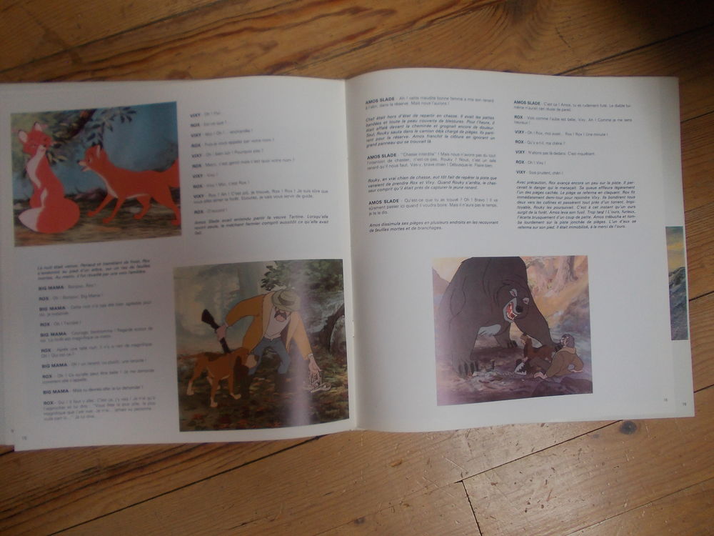 livre disque Rox et Rouky CD et vinyles