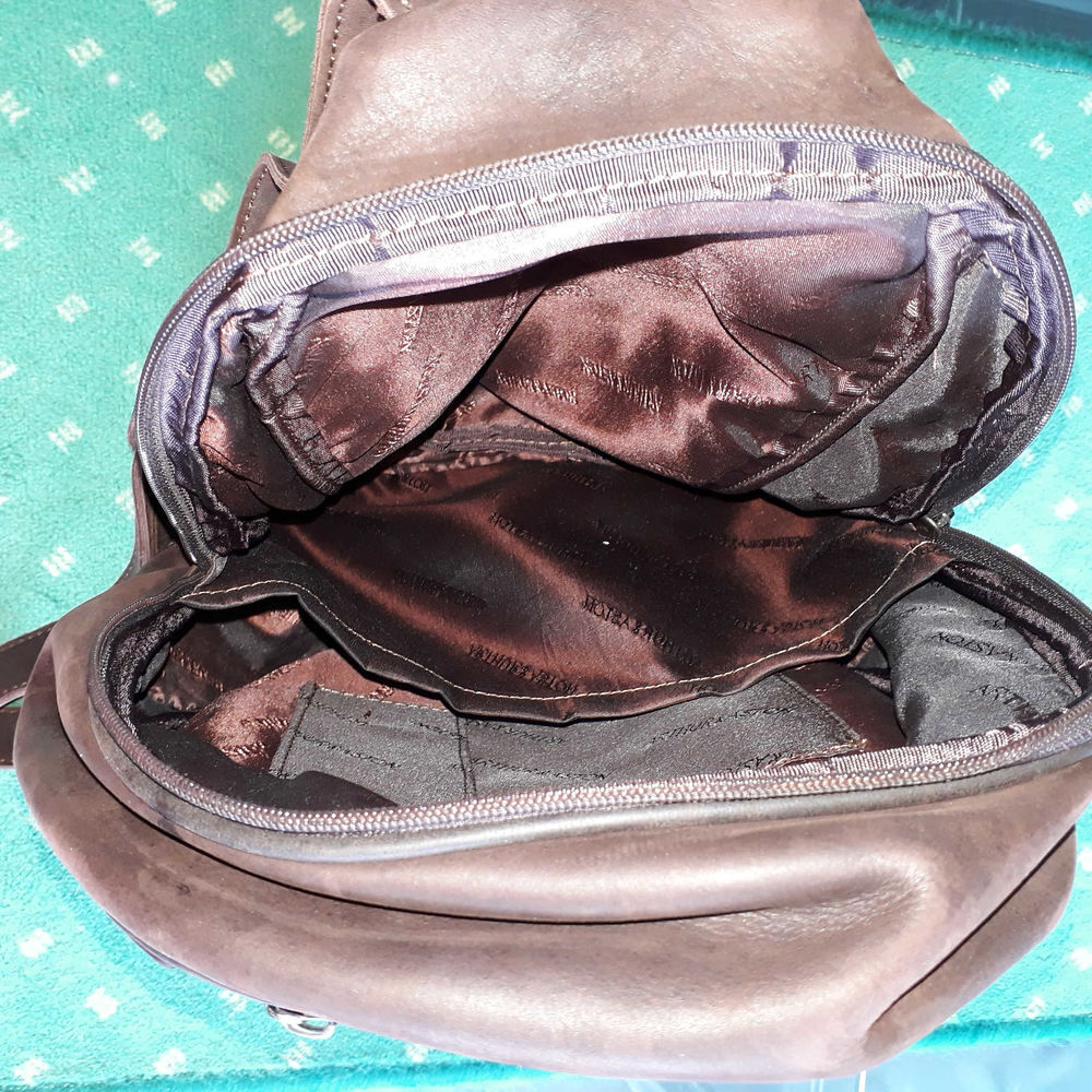 Sac &Agrave; Dos En Cuir "&nbsp;Arthur &amp; Aston&nbsp;" Maroquinerie