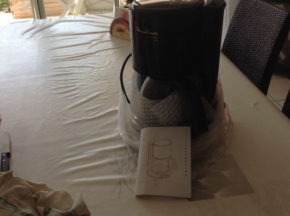 cafetiere programmable neuve.cafetiere programmable, Electroménager