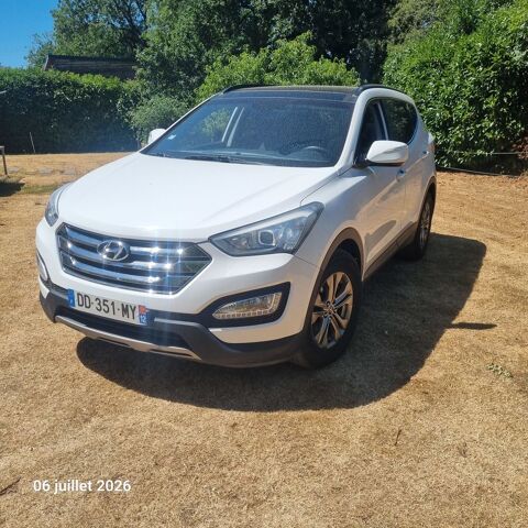 Hyundai Santa Fe Santa F&eacute; 2.2 CRDi 197 4WD Pack Premium Limited 7pl 2014 occasion S&eacute;bazac-Concour&egrave;s 12740