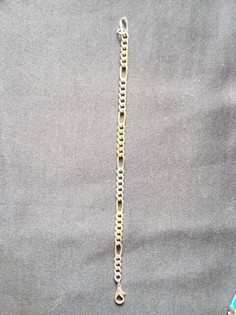 Bracelet argenté et doré neuf 19 cm 5 e 5 Viriat (01)