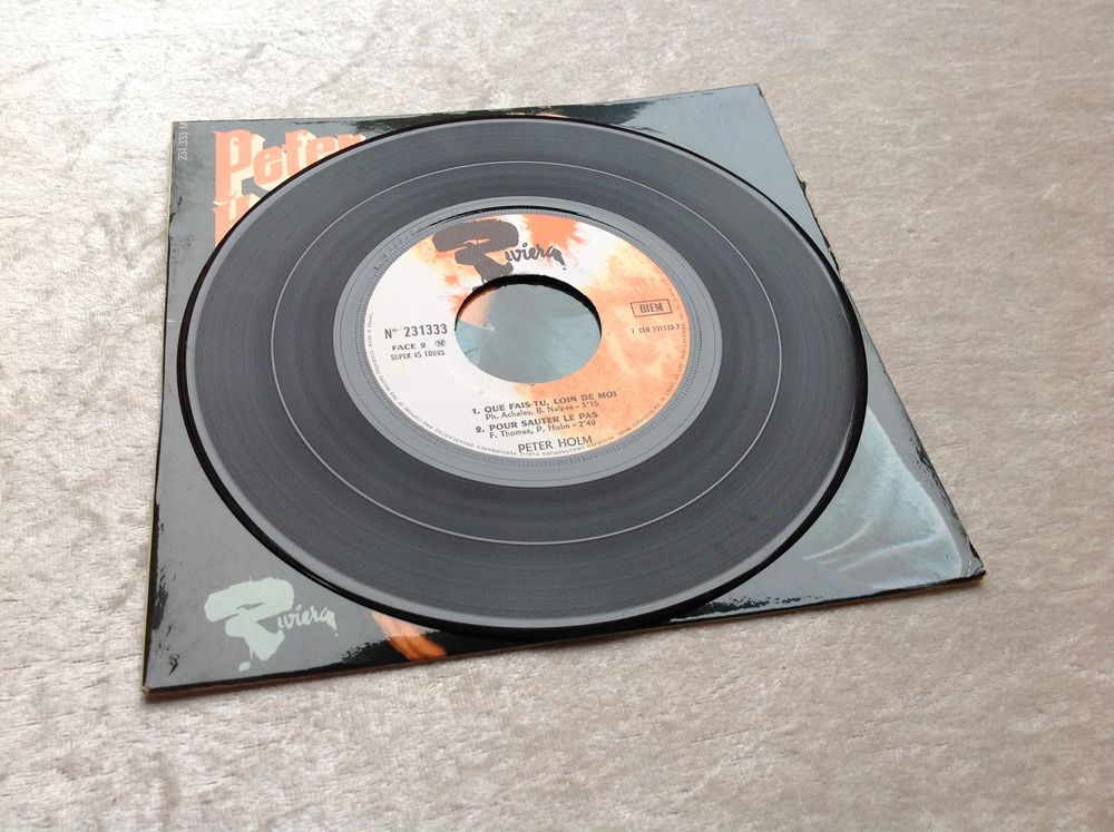 PETER HOLM DISQUE 4 TITRES CD et vinyles