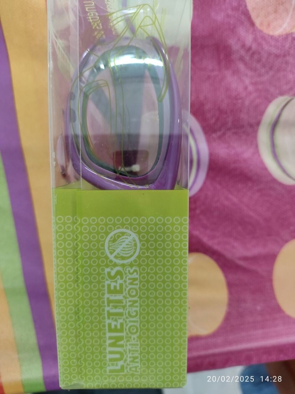 Lunettes anti-oignons Cuisine