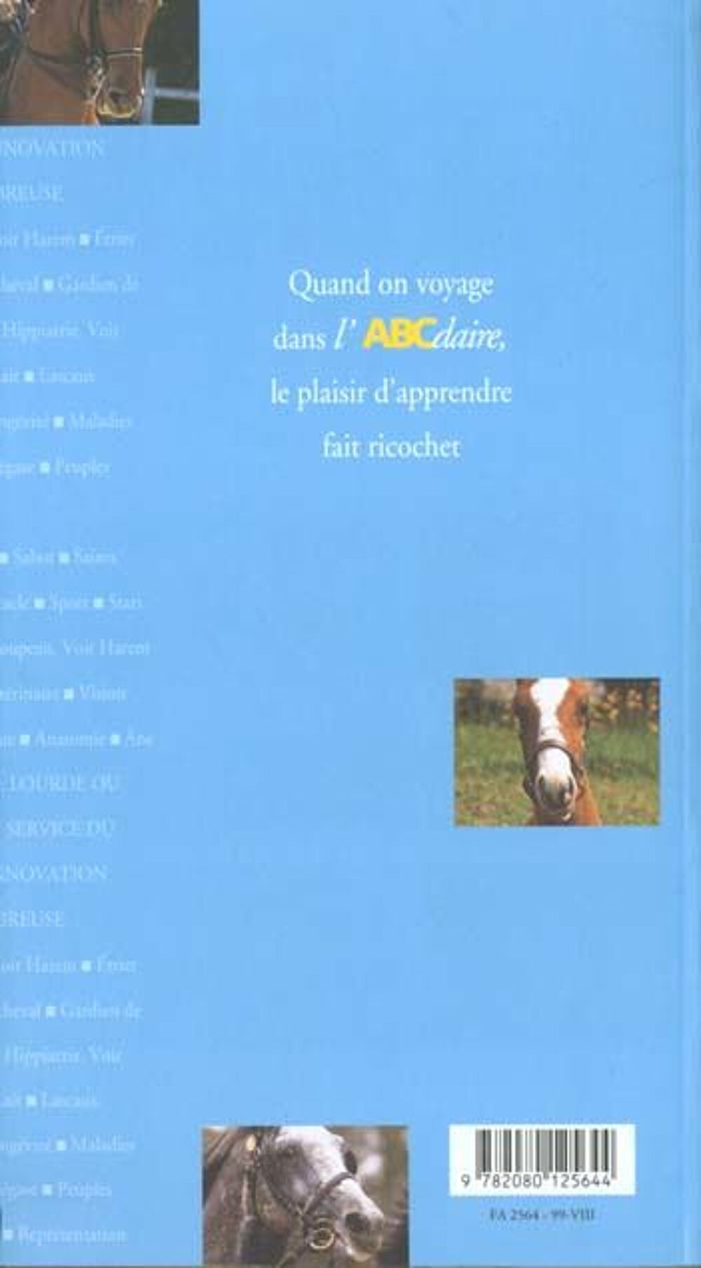 Abcdaire - t78 - l'abcdaire du cheval Livres et BD