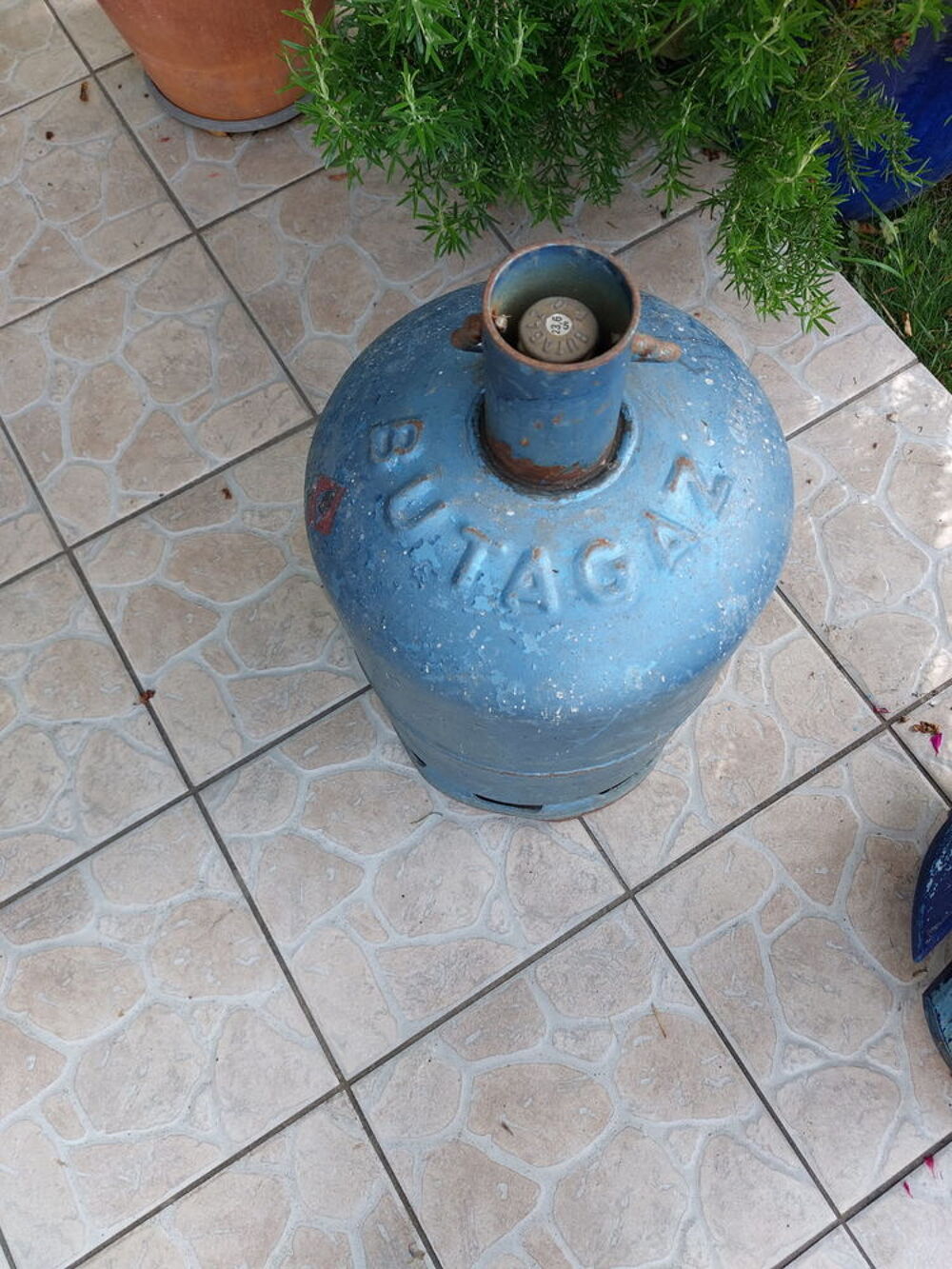 Bouteille Butagaz vide Bricolage