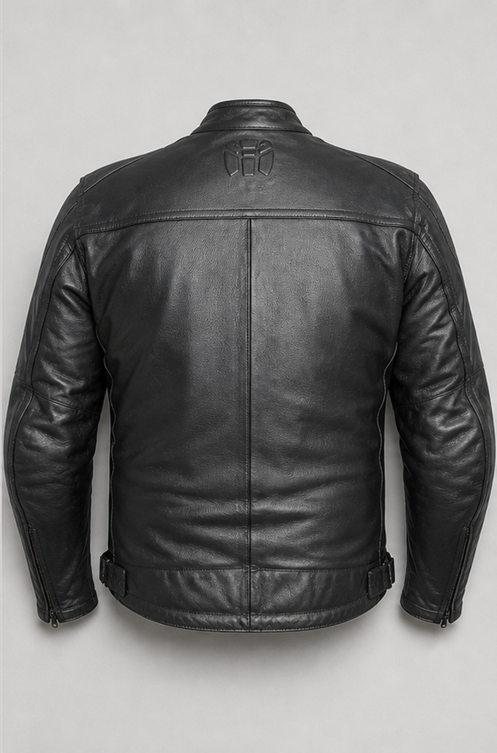 Blouson moto Bering en cuir v&eacute;ritable noir ? 2XL ? doublure Vêtements