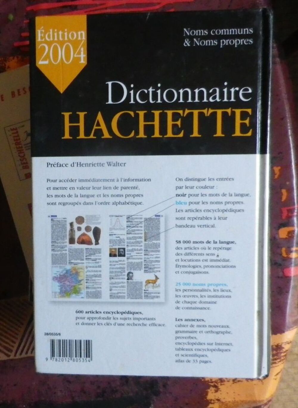 DICTIONNAIRE HACHETTE EDITION 2004 PARFAIT ETAT Livres et BD