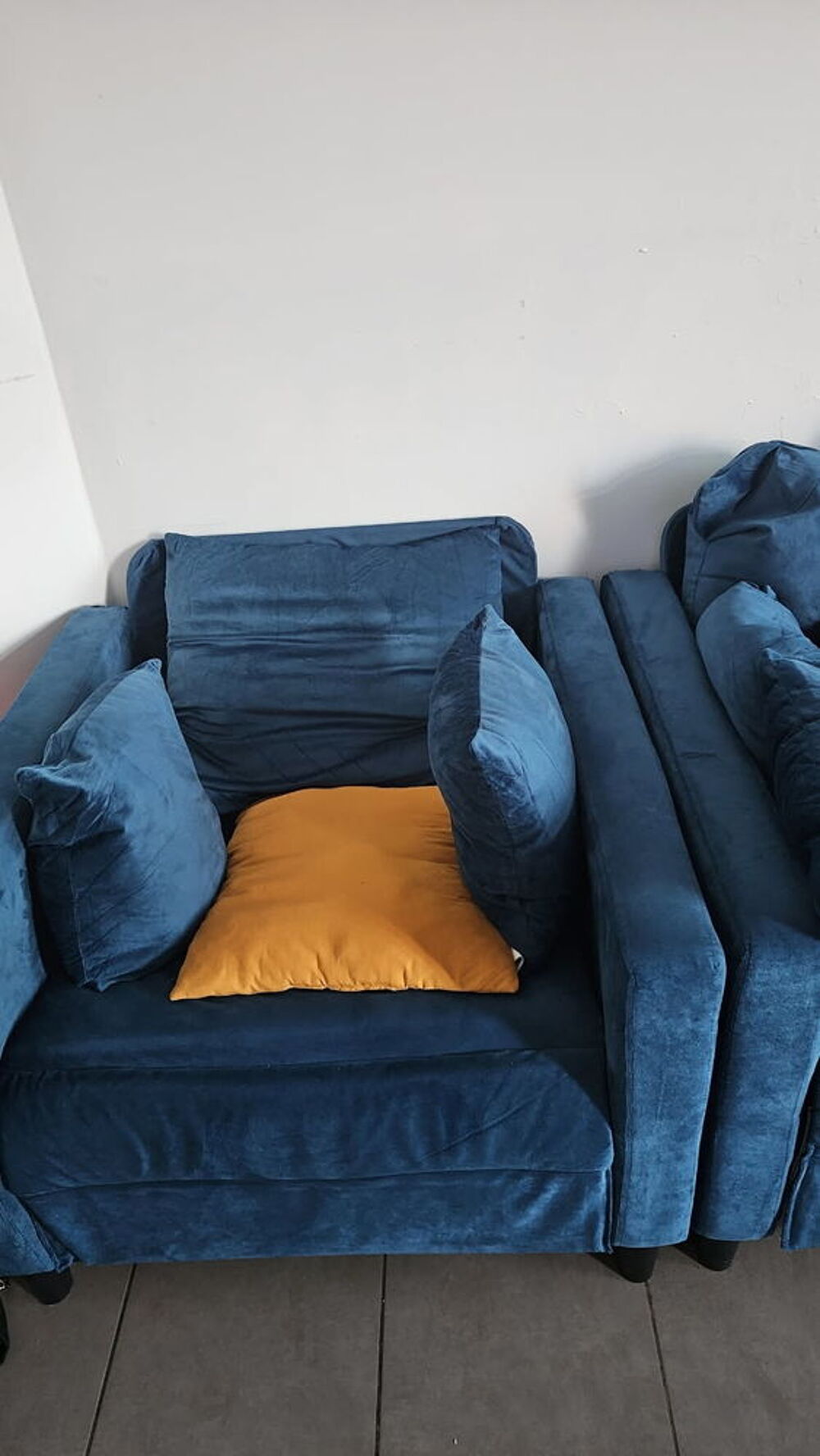 Salon complet et voilage Meubles