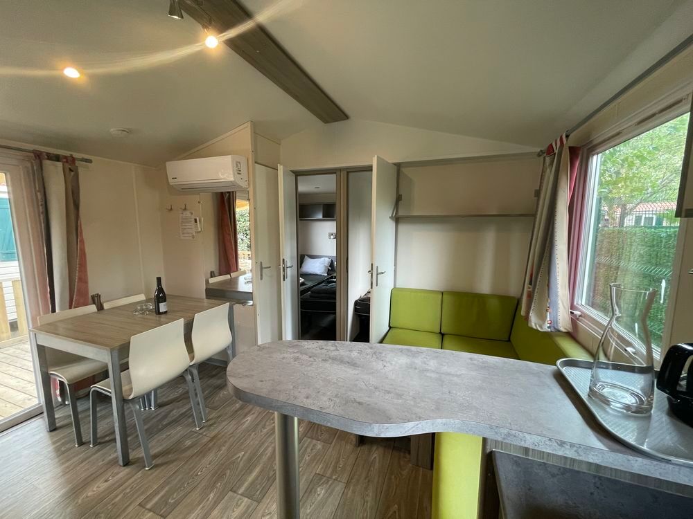   mobil home XL 3 chambres en bord de mer Languedoc-Roussillon, Vendres (34350)