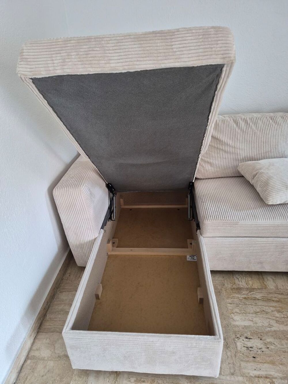 CANAPE D'ANGLE CONVERTIBLE NEUF Meubles