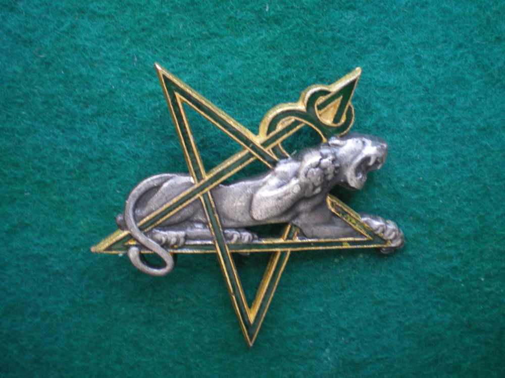Insigne colonial - 8&deg; R&eacute;giment de Tirailleurs Marocains. 