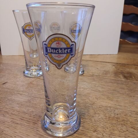 6 verres à Buckler forme Tulipe 10 Laon (02)