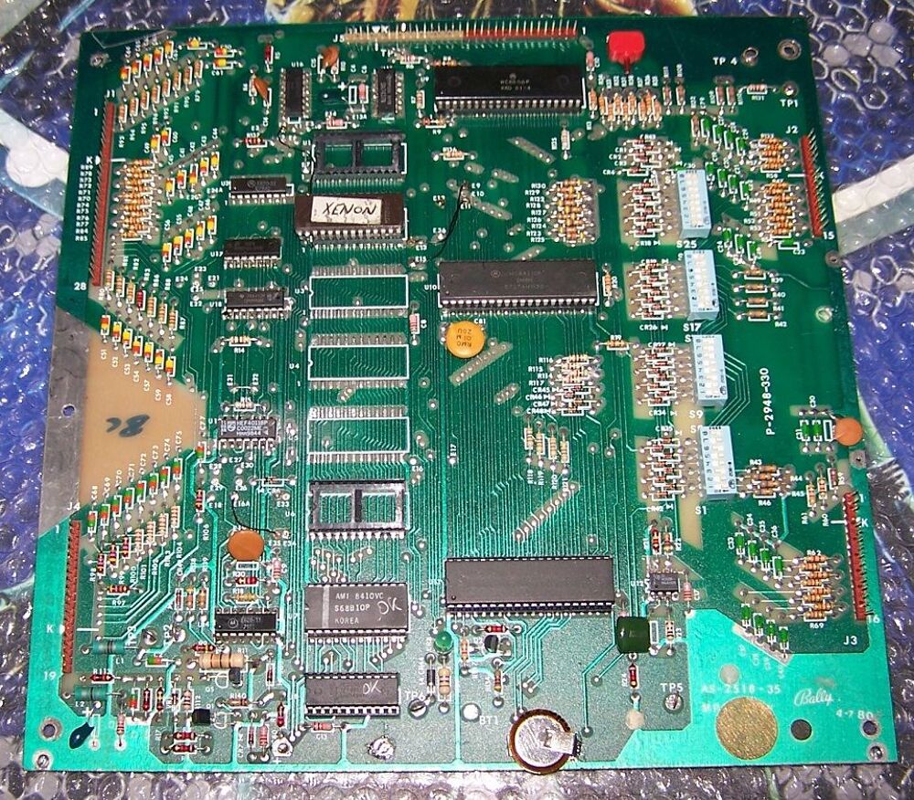 Carte AS 2518-35 originale pour flipper Bally Jeux / jouets