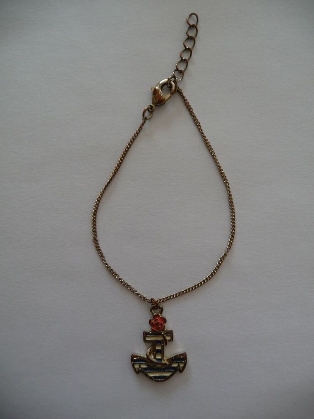 Parure collier, bracelets &amp; boucles oreilles ancre marine Bijoux et montres