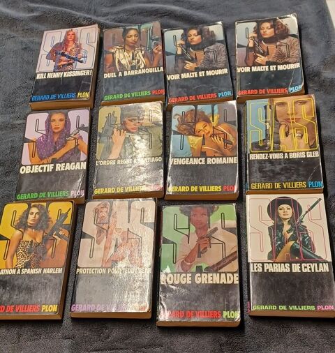 Lot de 12 Livres  SAS Villers-sous-Saint-Leu (60)