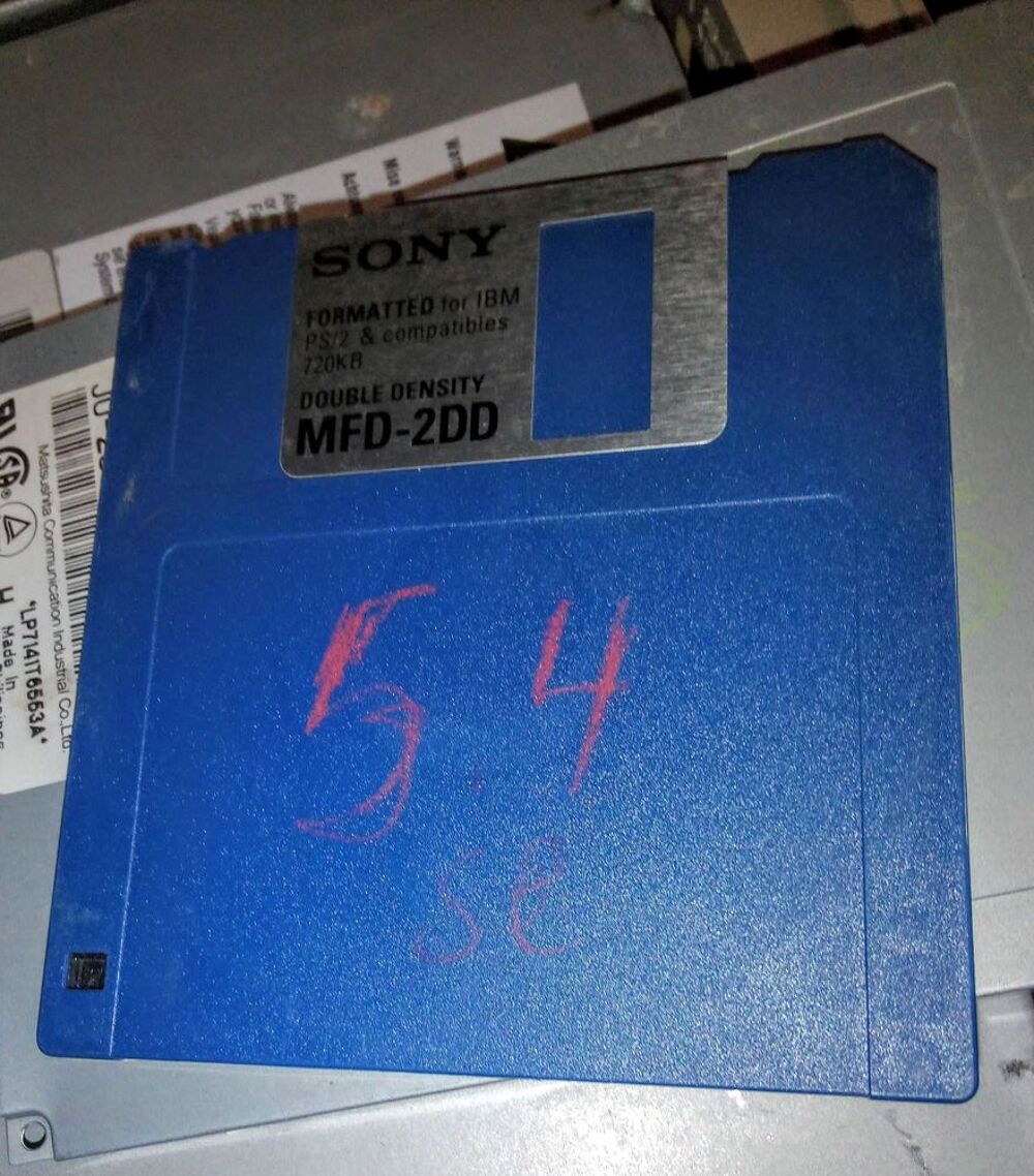 disquette d&eacute;marrage mac Se 800ko Matériel informatique