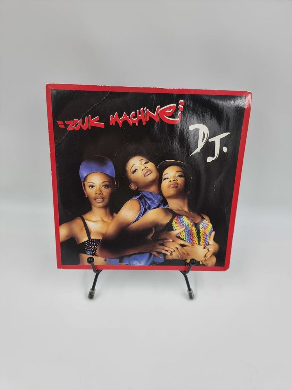 Vinyle 45 tours Zouk Machine : DJ avec fourreau CD et vinyles