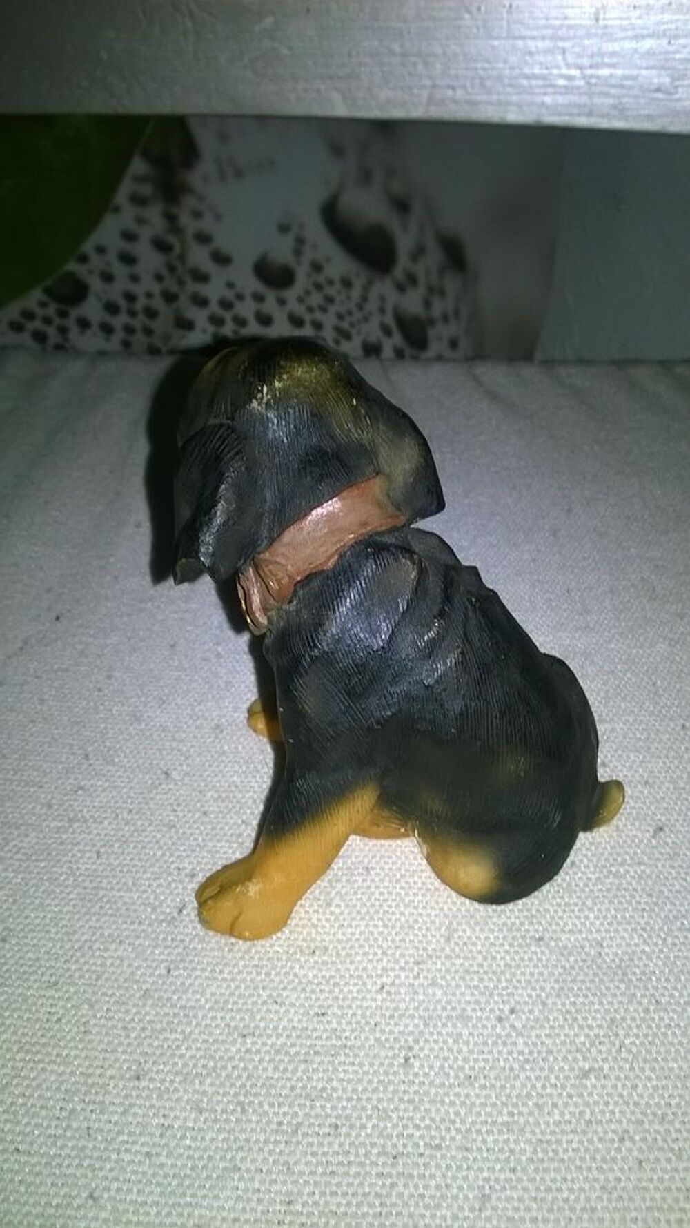 Statue B&eacute;b&eacute; 
Chien Beauceron
Neuf
10 cm de haut
8 cm de l Décoration