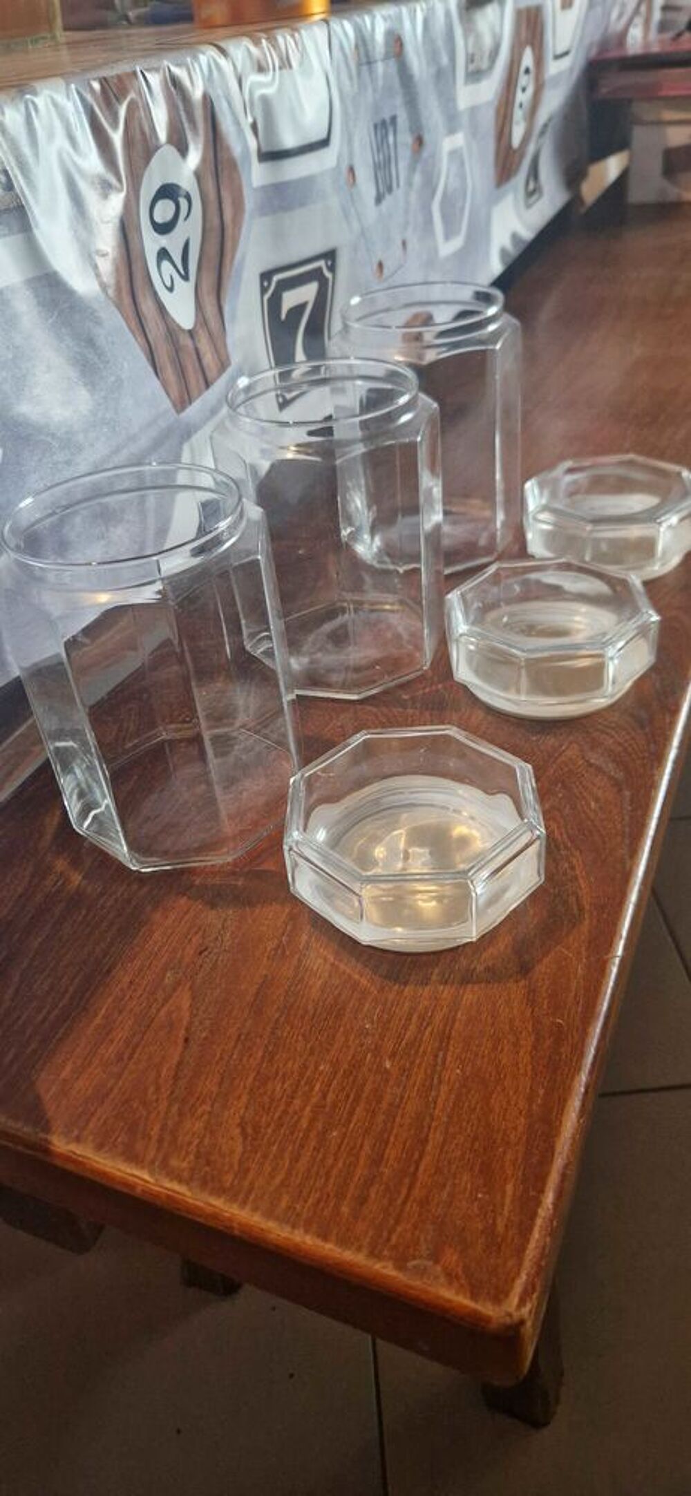 Pot en verre VINTAGE Electroménager