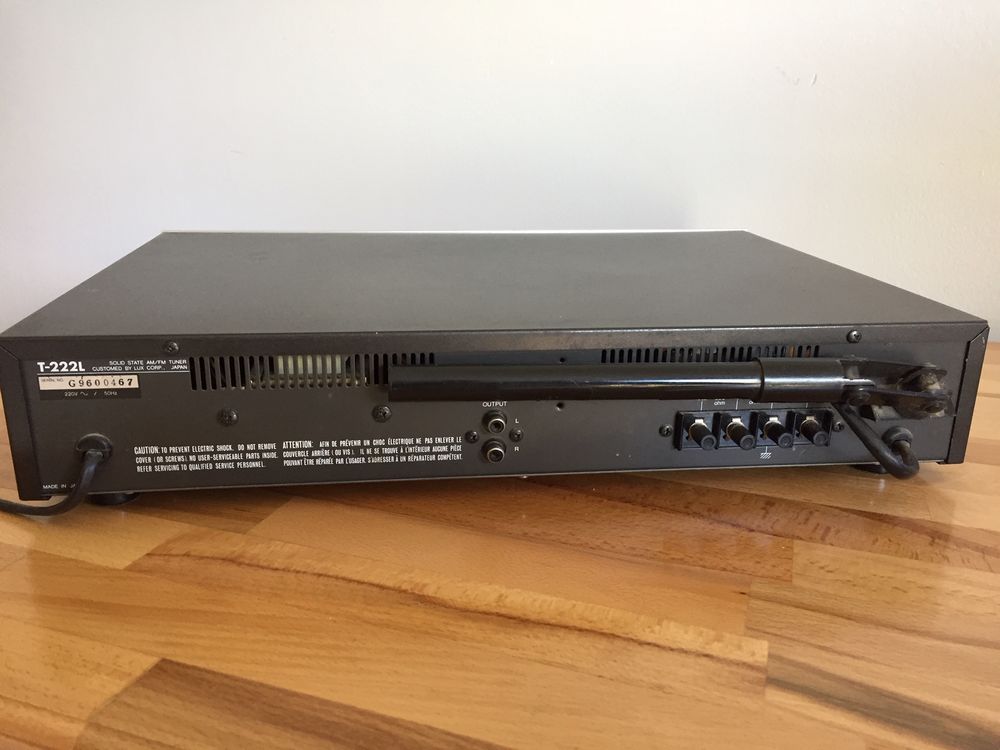 Tuner Luxman T-222L en parfait &eacute;tat Audio et hifi