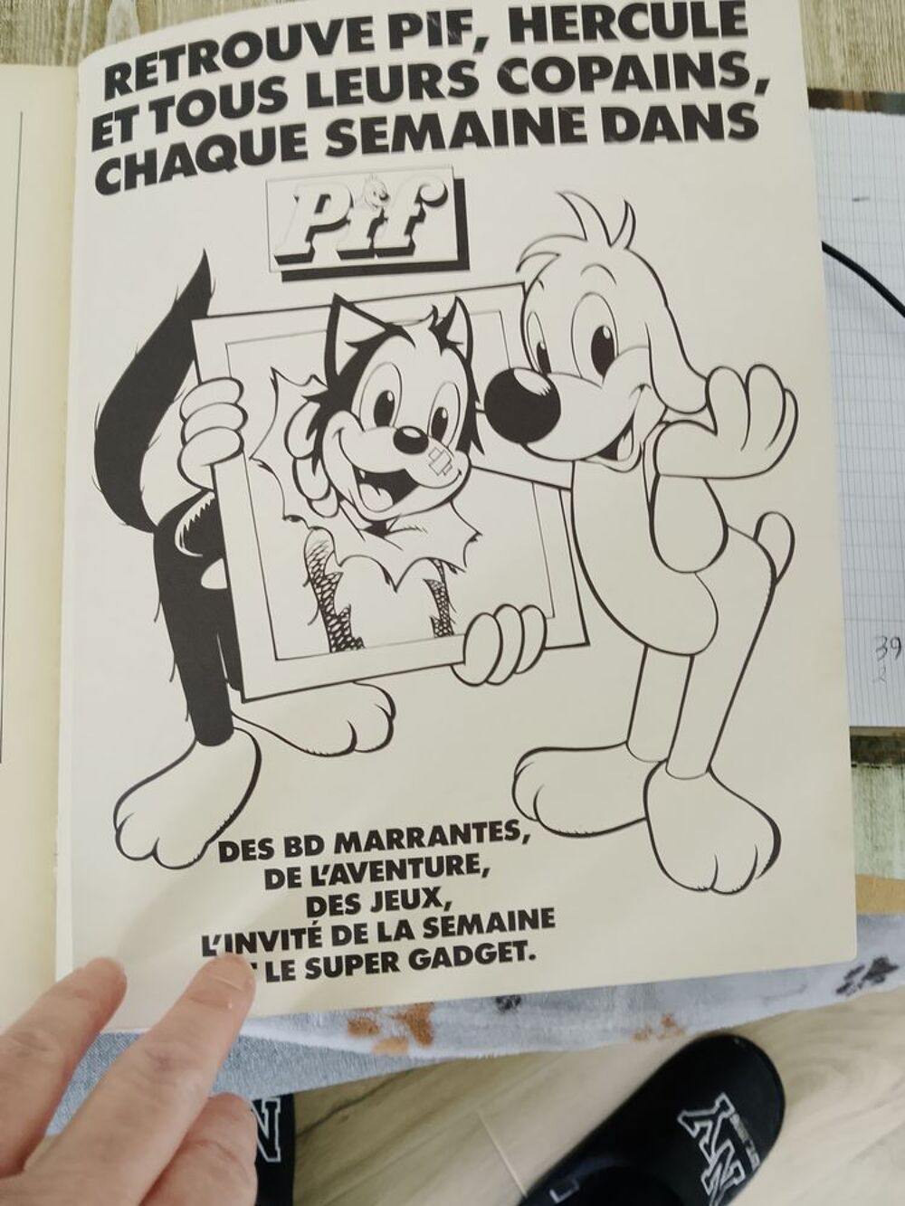 Pif Gadget Hors S&eacute;rie Super G&eacute;ant ancien magazine BD 