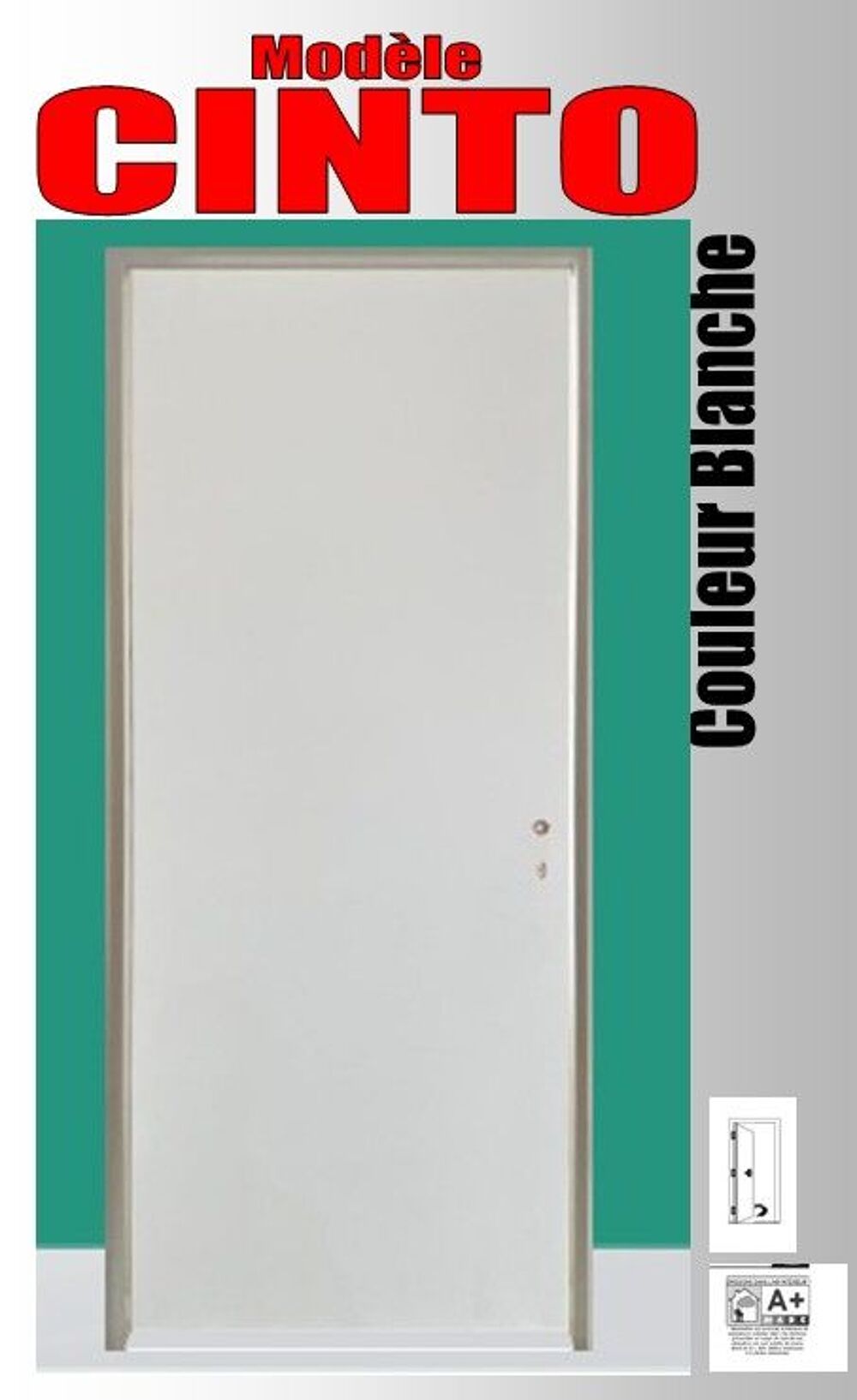 PORTE bloc D'INTERIEUR &Acirc;me pleine Bricolage
