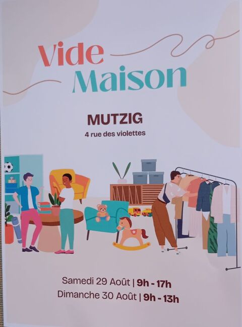 VIDE MAISON A MUTZIG 29-30 août 2026 Mutzig (67)