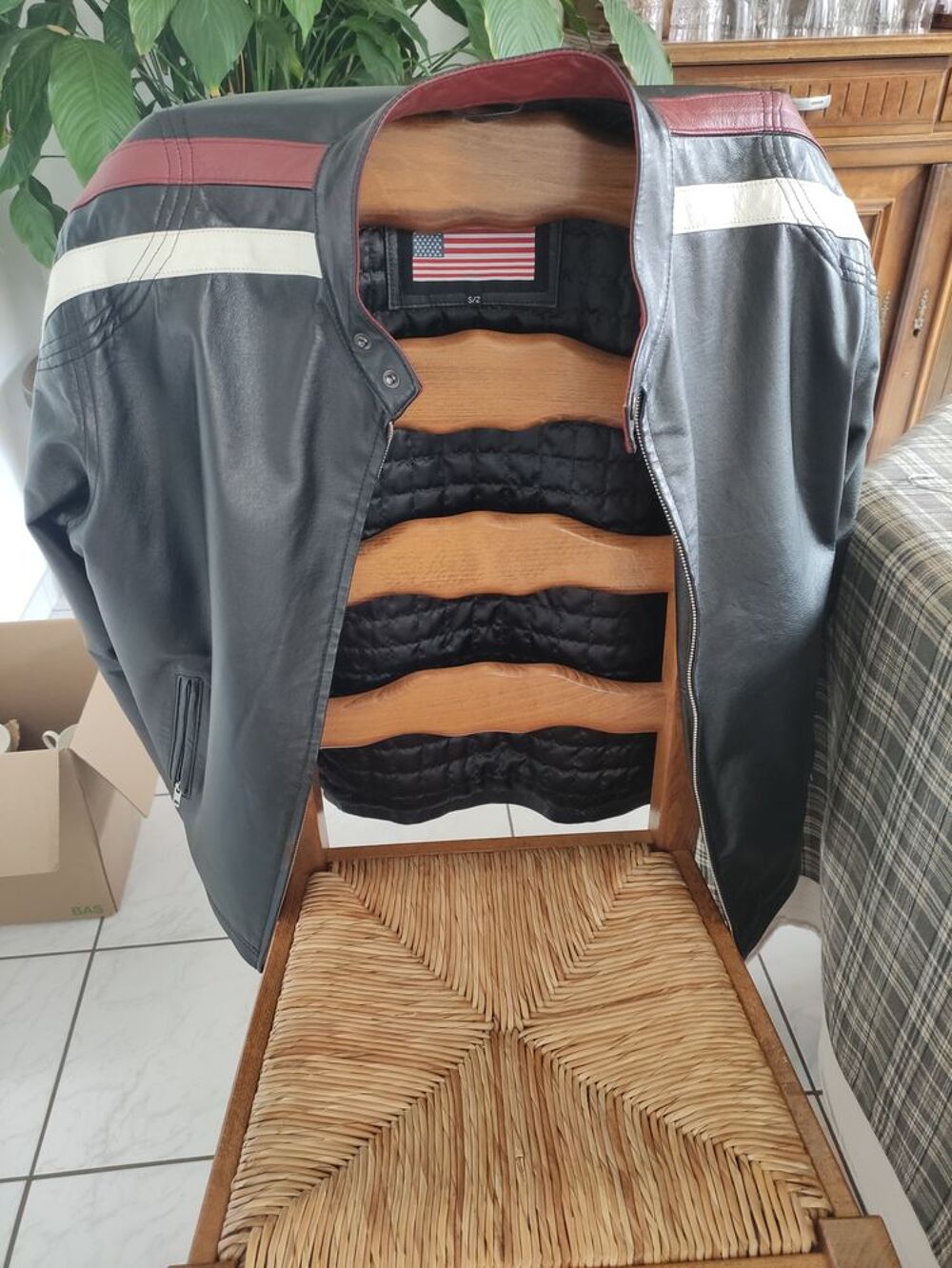 Blouson cuir Vêtements