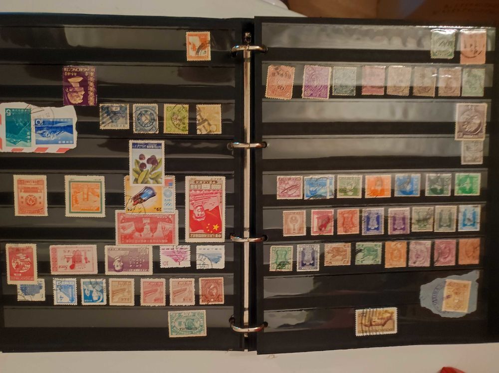 collection de timbres 