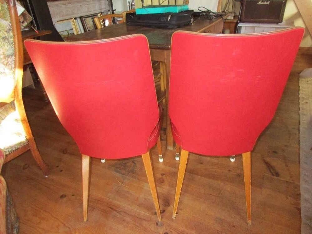 2 chaises vintage des ann&eacute;es 1960 Meubles