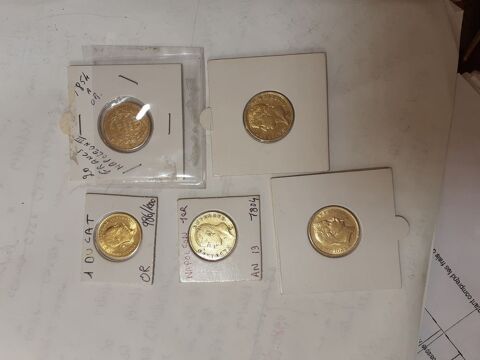 Pices 20 francs or 260 Rocheservire (85)