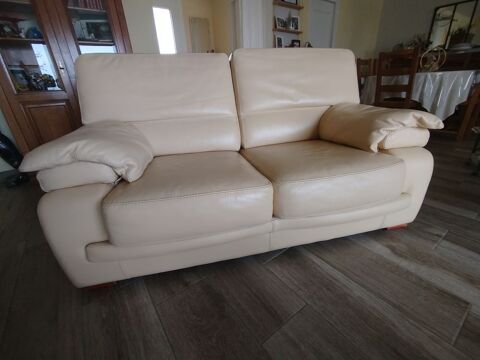 Canap� deux places cuir buffle 80 Saint-Mars-la-R�orthe (85)