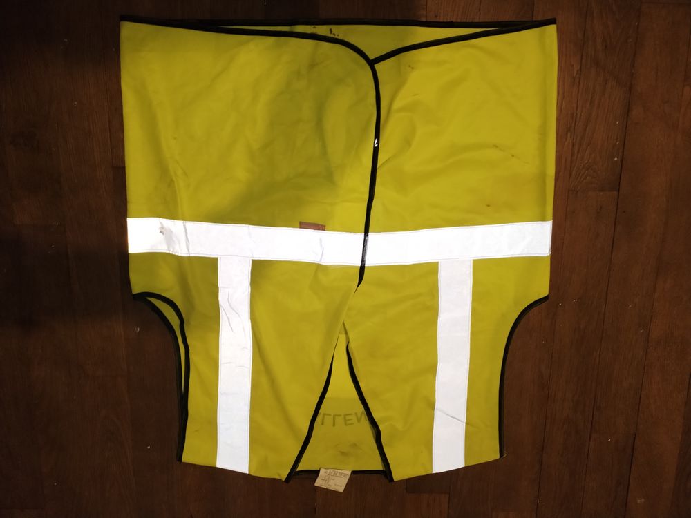 Gilet jaune "challenge pi&eacute;tons METZ" (taille XL) Vêtements