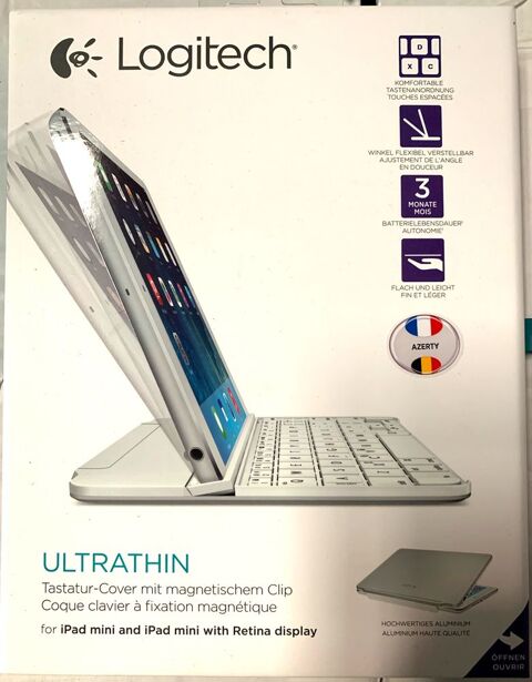 Coque clavier pour iPad mini Ultrathin Blanc 20 Juvignac (34)