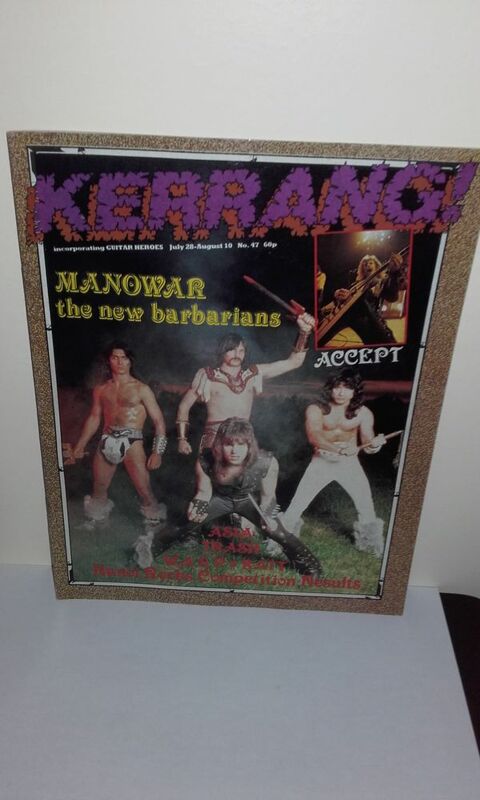 Kerrang N47 - July 28 1983 (UK Magazine) avec Manowar 35 Angers (49)