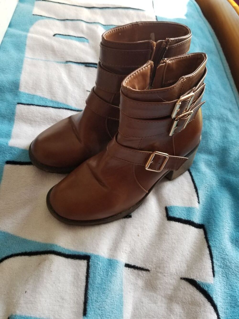 Bottines marrons Pointure 36 Chaussures