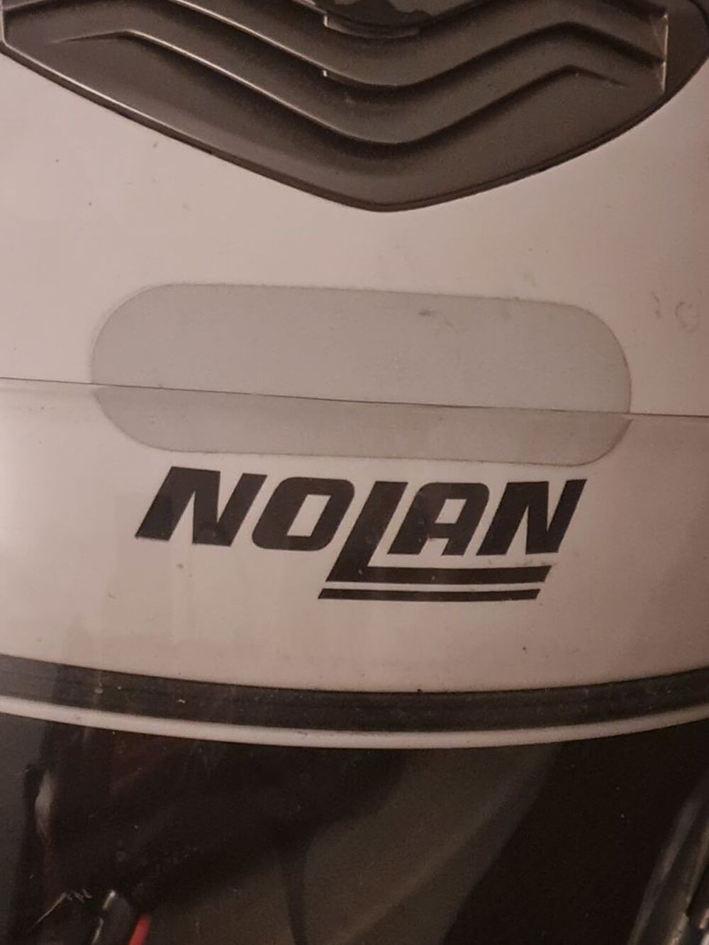Casque nolan int&eacute;gral speedway couleur blanche Sports