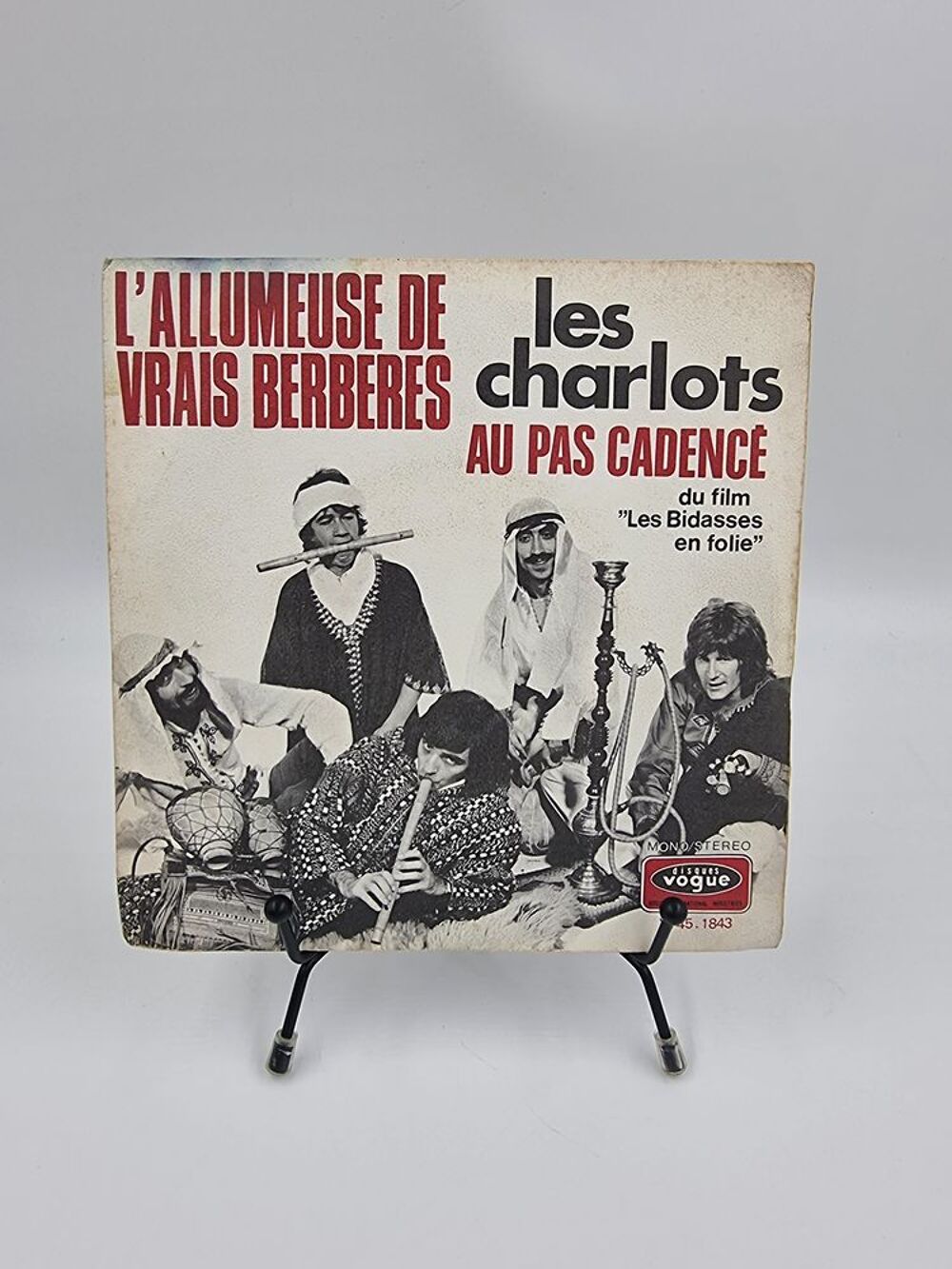 Vinyle 45 tours Les Charlots au Pas Cadenc&eacute; : L'Allumeuse... CD et vinyles