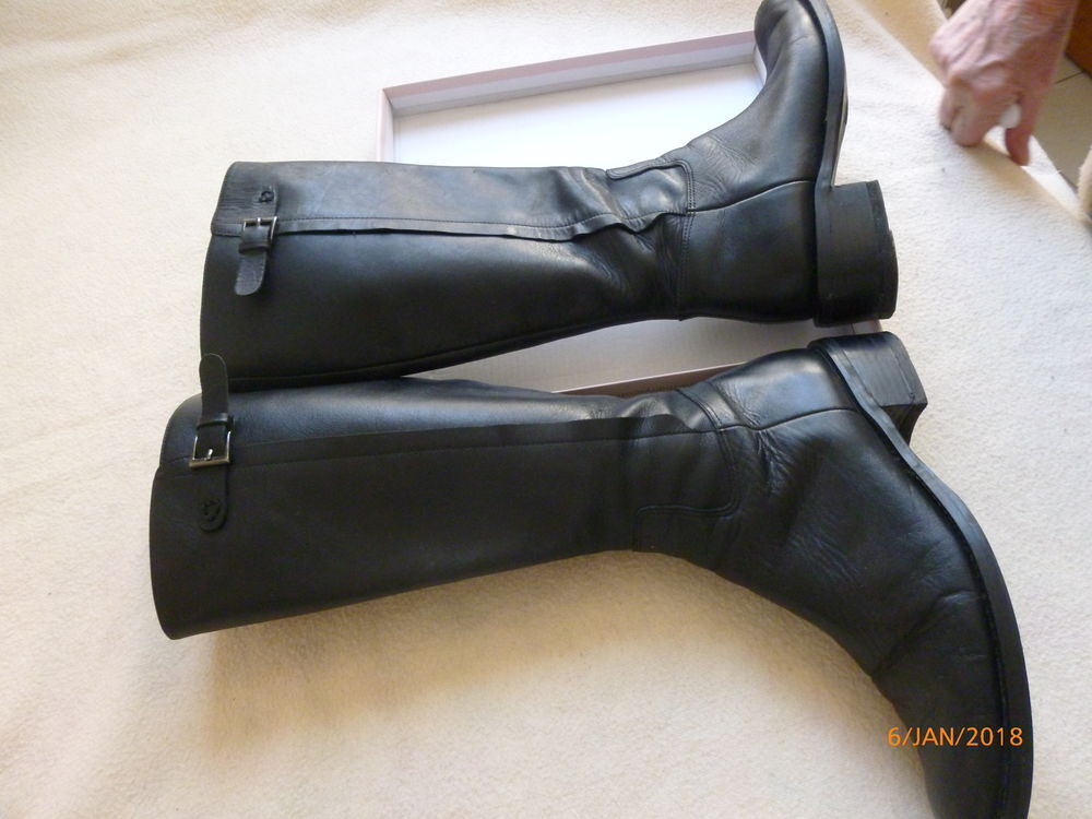 bottes cuir Chaussures