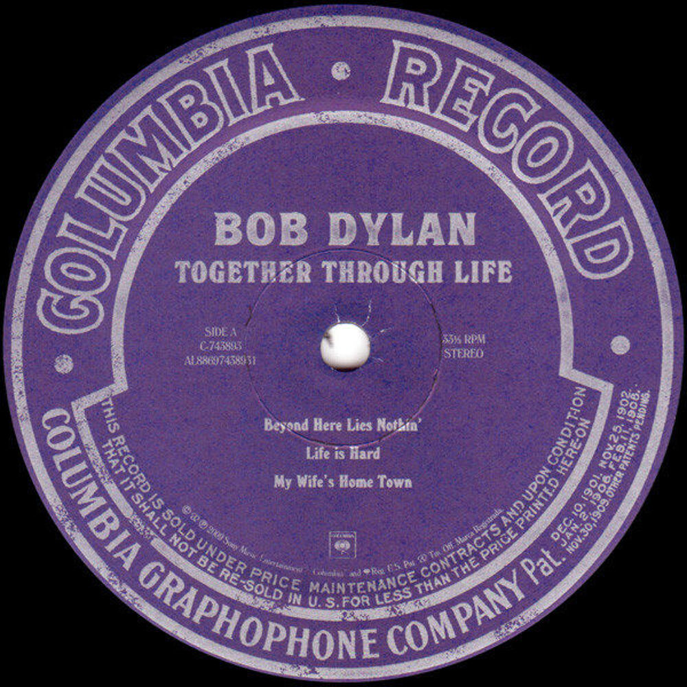 Bob Dylan ? Together Through Life (2009) ? Vinyle NM/NM CD et vinyles