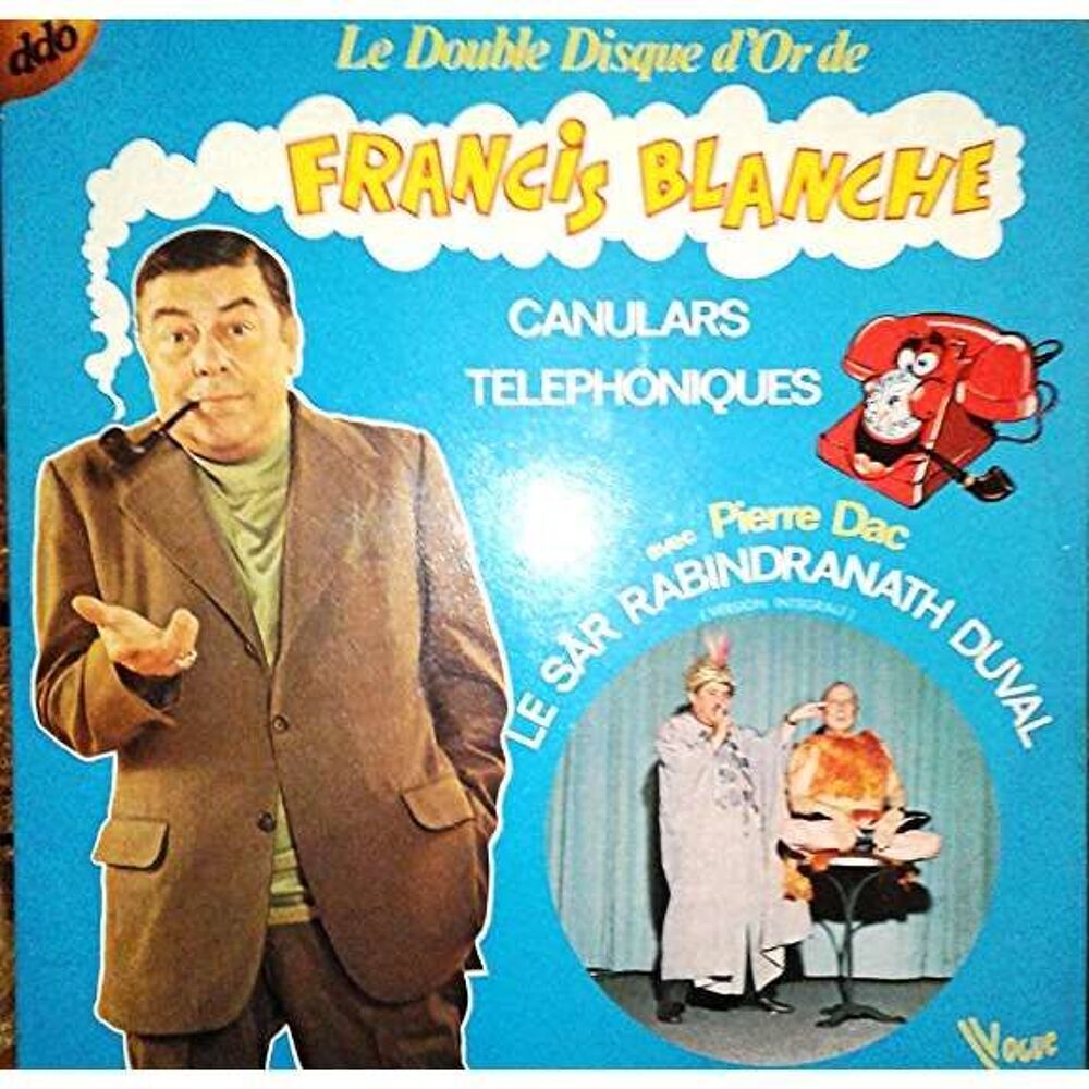 Album 4 disques d'or vynil 33T de Francis Blanche 1979 Audio et hifi