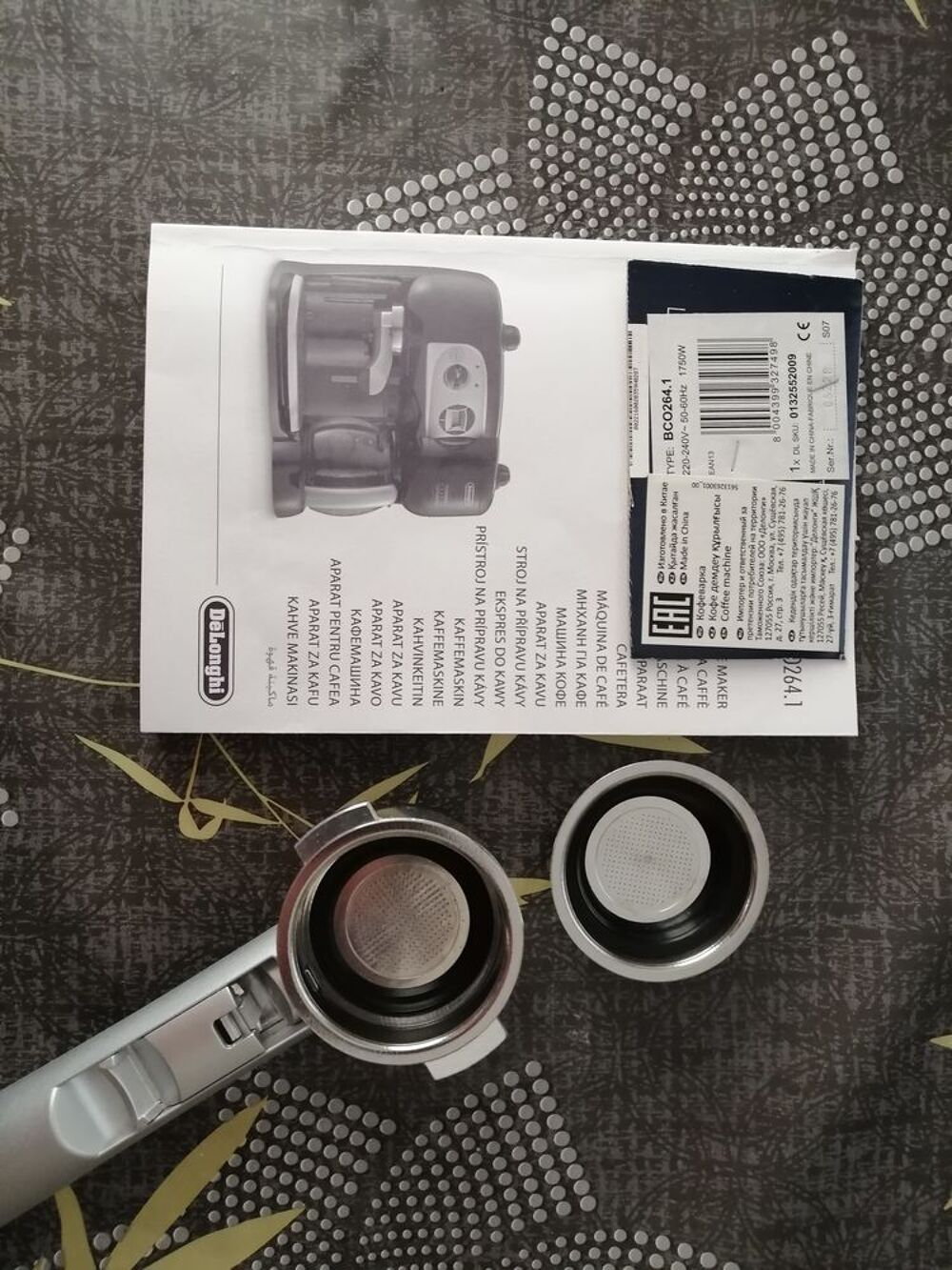  cafeti&egrave;re combine expresso DELONGHI Electroménager