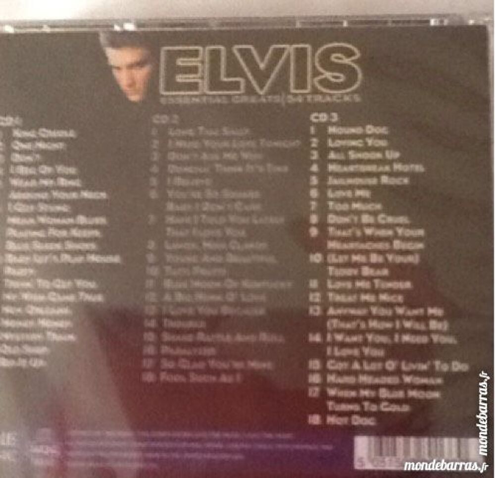 Cd Elvis CD et vinyles